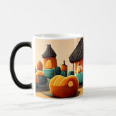 Creëer Uw eigen pompoendorp Magische Mok (Links)