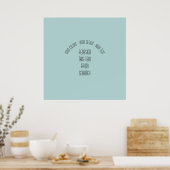 Creëer Uw eigen Poster (Keuken)