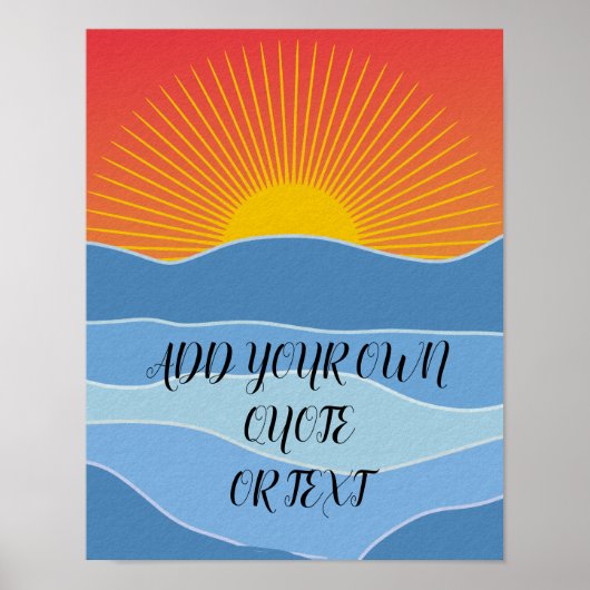 creëer uw eigen poster (Voorkant)