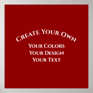 Creëer Uw eigen Poster