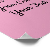 Creëer Uw eigen Poster (Hoek)