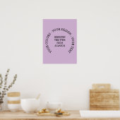 Creëer Uw eigen Poster (Keuken)