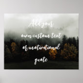 Creëer Uw eigen Poster Aangepaste prijsopgave (Voorkant)