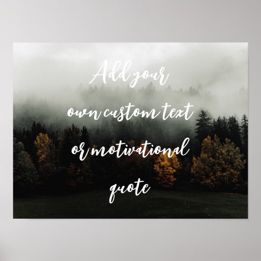 Creëer Uw eigen Poster Aangepaste prijsopgave (Voorkant)