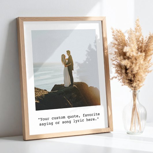 Creëer Uw eigen Poster van de Foto van het Citaat