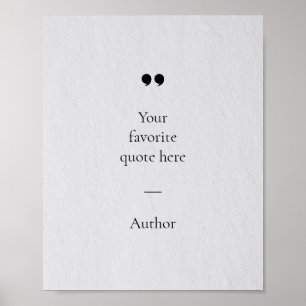 Creëer Uw eigen Poster van het Citaat