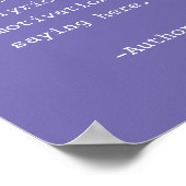 Creëer Uw eigen Poster van het Citaat (Hoek)