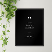 Creëer Uw eigen Poster van het Citaat