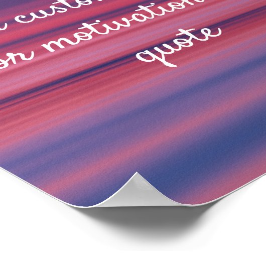 Creëer Uw eigen Poster voor aangepaste offerte - z (Hoek)