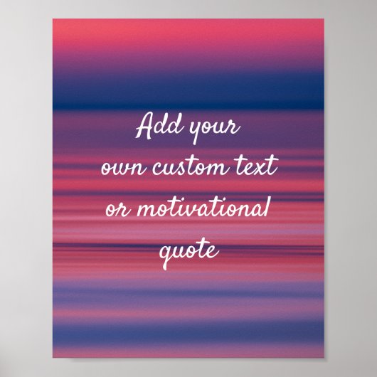 Creëer Uw eigen Poster voor aangepaste offerte - z (Voorkant)