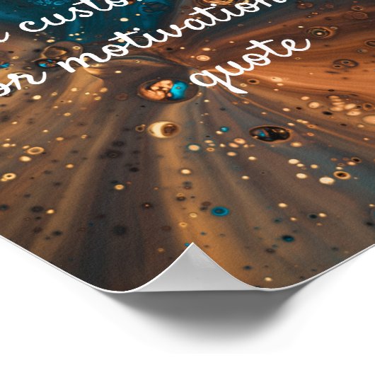 Creëer Uw eigen Poster voor aangepaste offertes -  (Hoek)