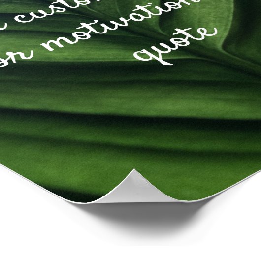 Creëer Uw eigen Poster voor aangepaste offertes -  (Hoek)