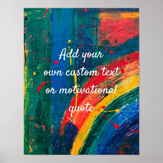 Creëer uw eigen Poster voor aangepaste prijsopgave (Voorkant)