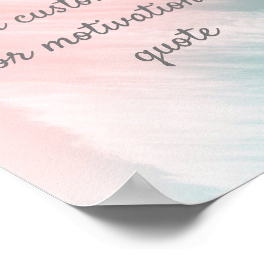 Creëer Uw eigen Poster voor aangepaste prijsopgave (Hoek)