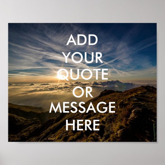 Creëer Uw eigen Poster voor Inspirerend prijsopgav (Voorkant)