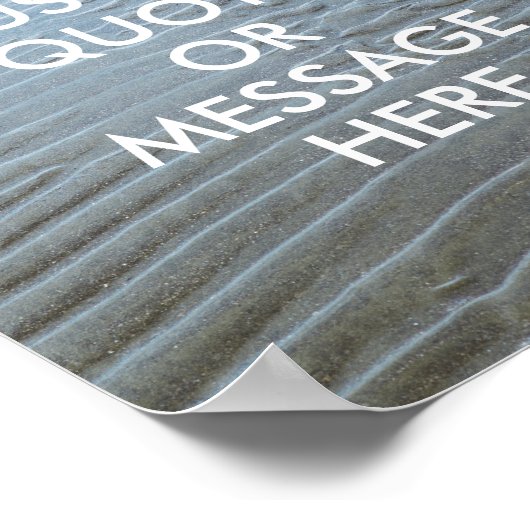 Creëer uw eigen poster voor prijsopgave (Hoek)