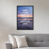 Creëer uw eigen poster voor prijsopgave