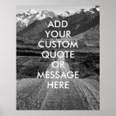 Creëer uw eigen poster voor prijsopgave (Voorkant)