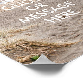 Creëer uw eigen poster voor prijsopgave (Hoek)