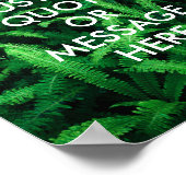 Creëer uw eigen poster voor prijsopgave (Hoek)