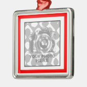 Creëer Uw eigen Premium Square-versiering Metalen Ornament (Links)