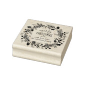 Creëer Uw eigen prettige kerstcadeautje met een gr Rubberstempel (Stempel)