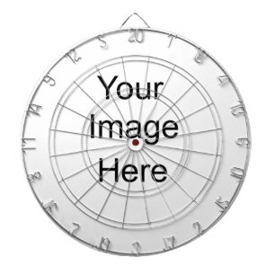 Creëer Uw eigen printkaart Dartbord