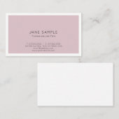 Creëer Uw eigen professioneel modern, schoon ontwe Visitekaartje (Voorkant / Achterkant)