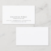 Creëer Uw eigen professionele klant, schoonmaakend Visitekaartje (Voorkant / Achterkant)