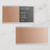 Creëer Uw eigen professionele luxe luxe Visitekaartje (Voorkant / Achterkant)