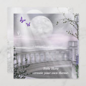 Creëer uw eigen prom uitnodigingen (Voorkant / Achterkant)