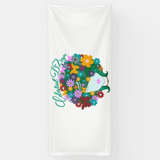 Creëer uw eigen promotiespanner spandoek (Verticaal)