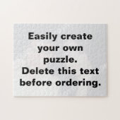 Creëer uw eigen puzzel eenvoudig met uw foto legpuzzel (Horizontaal)