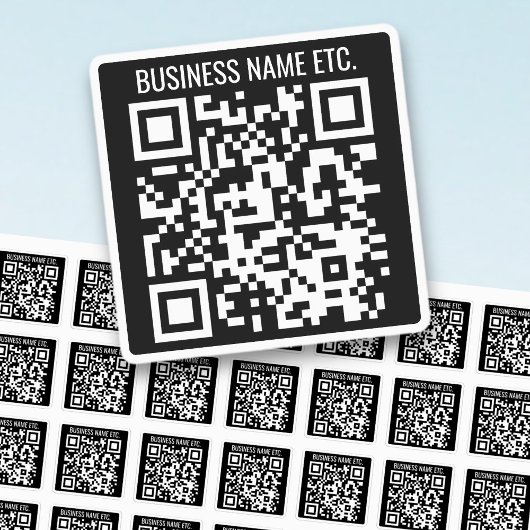 Creëer Uw eigen QR-code en -gegevens | Zwart-wit Labels
