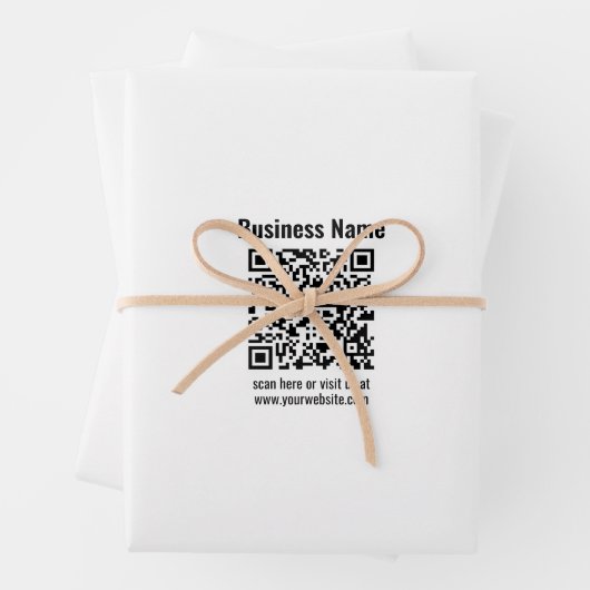 Creëer Uw eigen QR-code | Transperant Inpakpapier Vel (In situ)