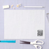 Creëer Uw eigen QR-code | Zwart-Wit Tissuepapier (Craft)