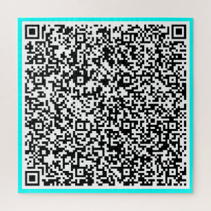 Creëer Uw eigen QR-codepuzzel Verrassing Grappige Legpuzzel