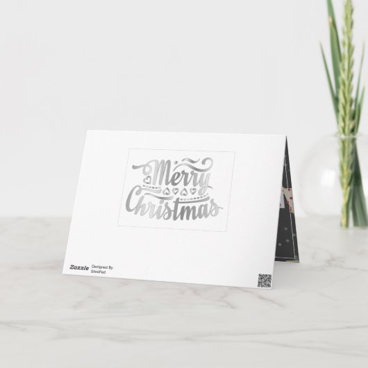 Creëer Uw eigen Quarantine Bingo Kerstmis Feestdagen Kaart (Achterkant)