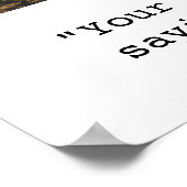 Creëer Uw eigen Quote 3 Foto Poster (Hoek)