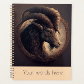 Creëer Uw eigen Ram Zodiac Astrologie Planner (Voorkant)