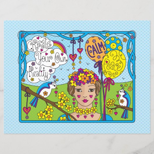 Creëer Uw eigen realiteit_Papier met flatpanelform (Voorkant)