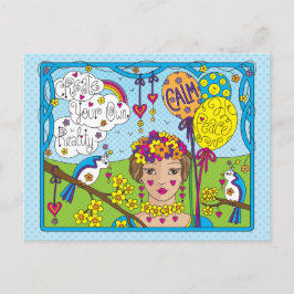 Creëer Uw eigen Reality_ Briefkaart