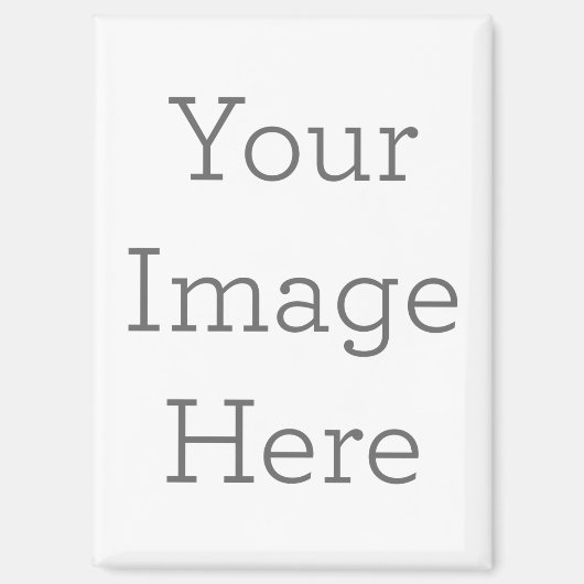 6,4 x 8,9 cm Rechthoekige magneet Magneet (Voorkant)