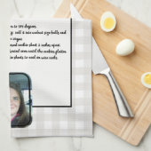 Creëer uw eigen Recipe keepaardbuffel toevoegen Fo Theedoek (Quarter Fold)