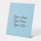 Creëer Uw eigen Reclamebord Met Voetstuk (Voorkant)