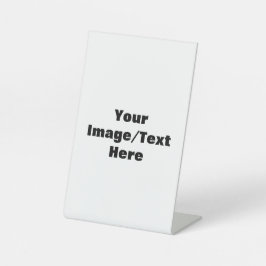 Creëer Uw eigen Reclamebord Met Voetstuk