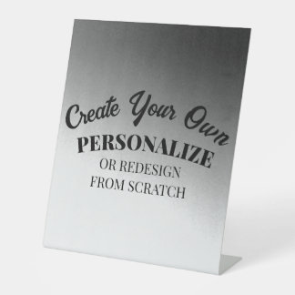 Creëer Uw eigen Reclamebord Met Voetstuk