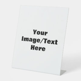 Creëer Uw eigen Reclamebord Met Voetstuk