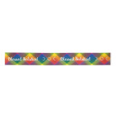 Creëer Uw eigen Regenboog Gingham Lint (Voorkant)