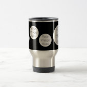 creëer uw eigen reis Mug cup met foto's collage Reisbeker (Center)